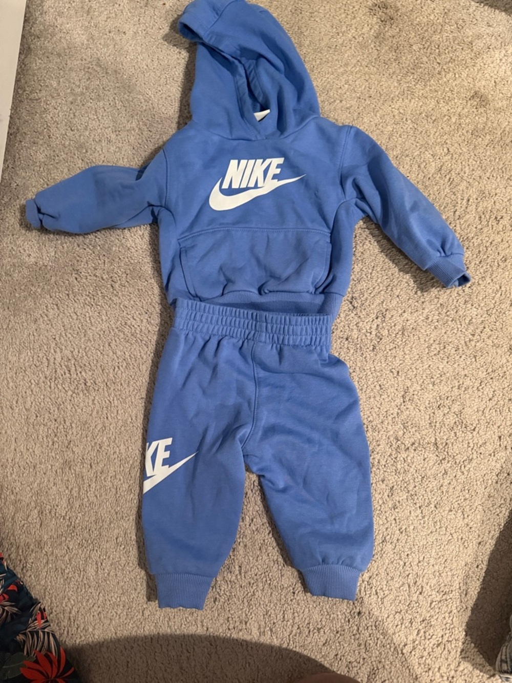 Nike Kids Royal Blue Hoodie & Joggers Set